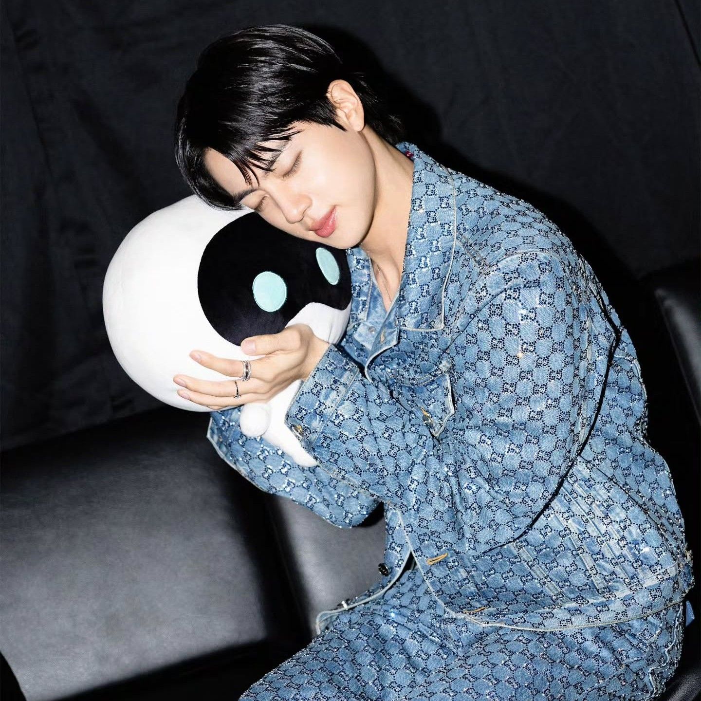 Recent activity shot of Jin (BTS)
