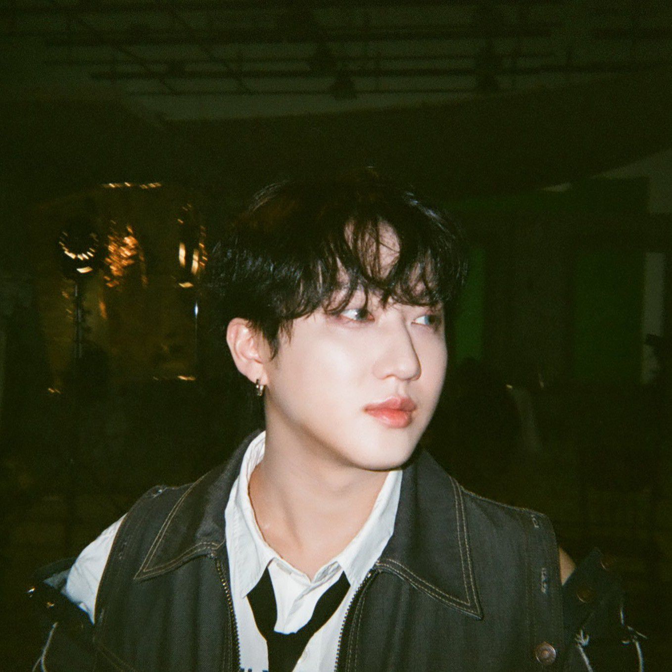Recent activity shot of Changbin (Stray Kids)