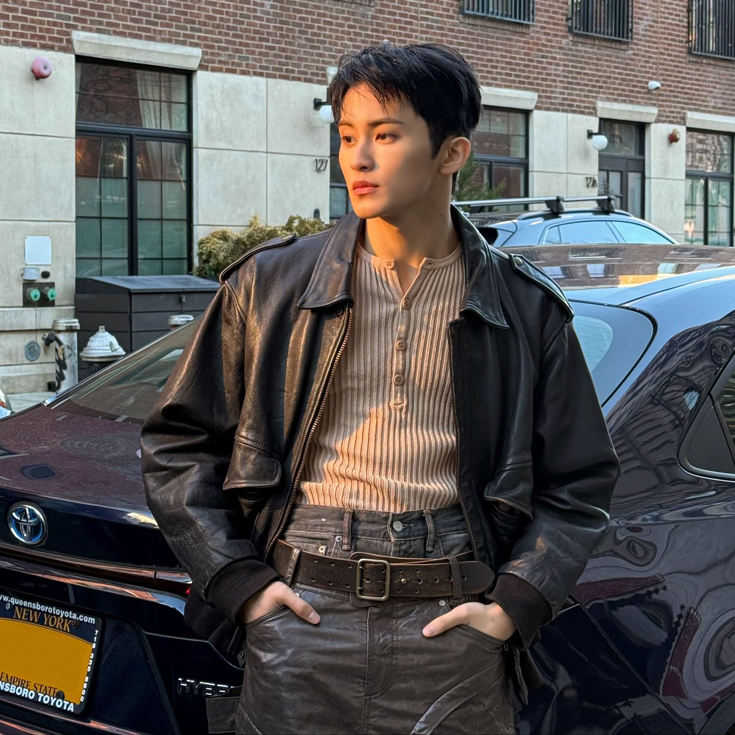 Recent activity shot of Mark (NCT 127, NCT DREAM)