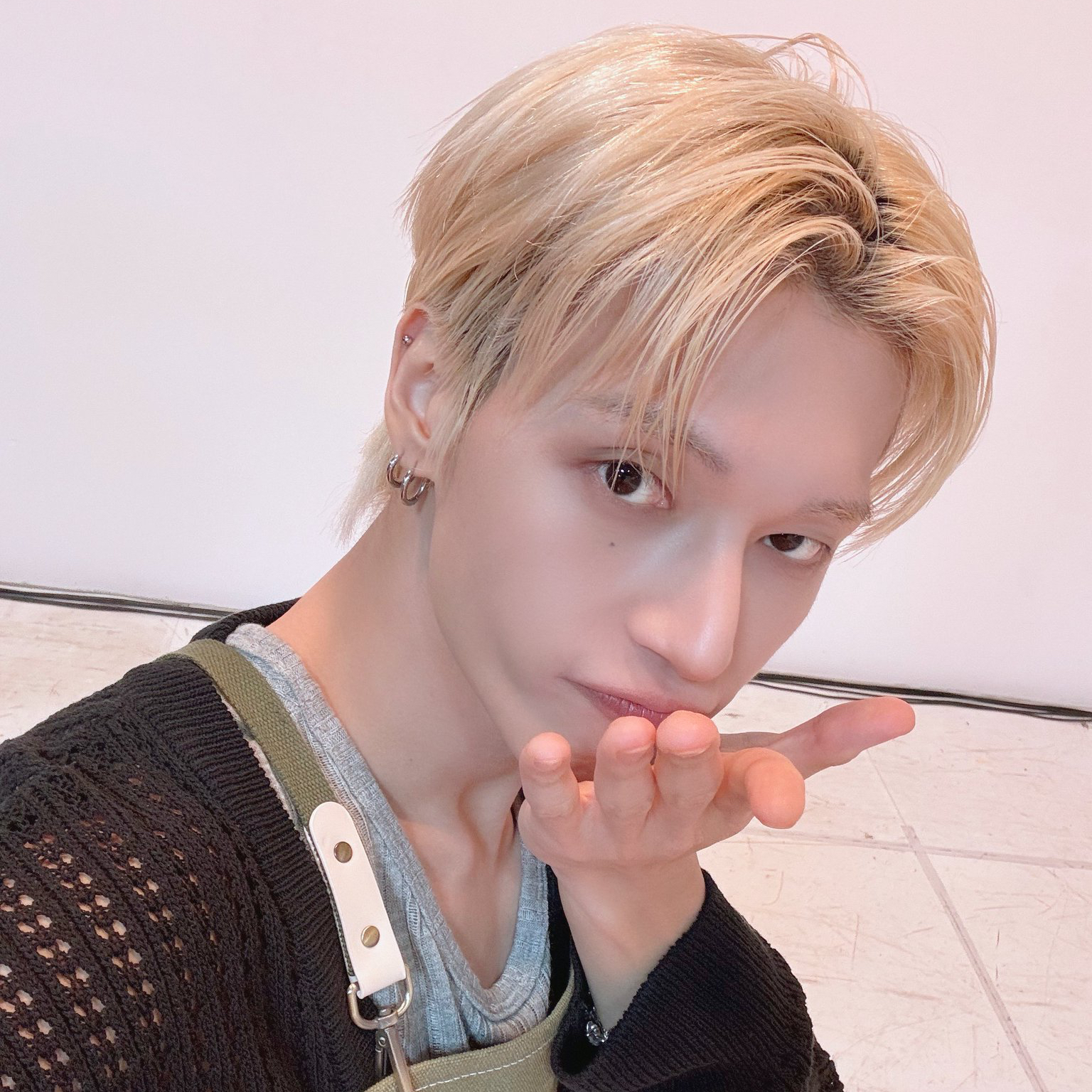 Recent activity shot of Wooyoung (ATEEZ)