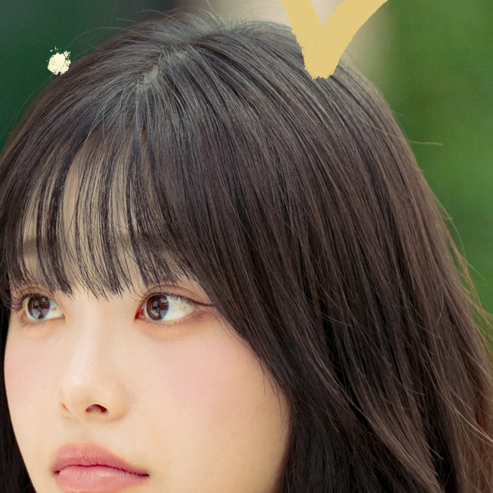 A moment captured by Chuu's fan