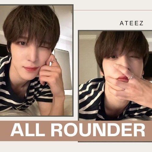 Recent activity shot of Yunho (ATEEZ)