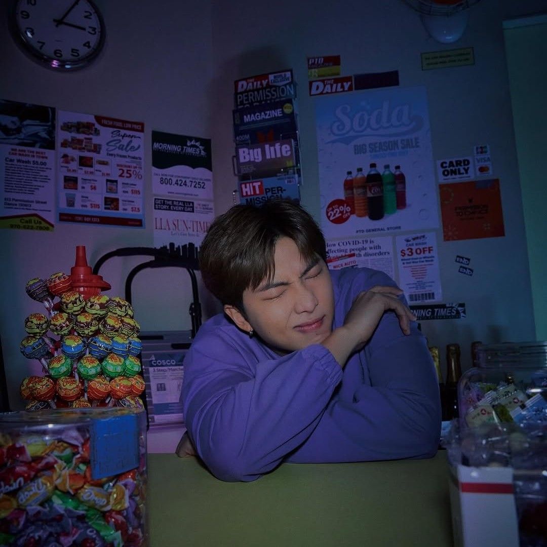 A moment captured by RM (BTS)'s fan
