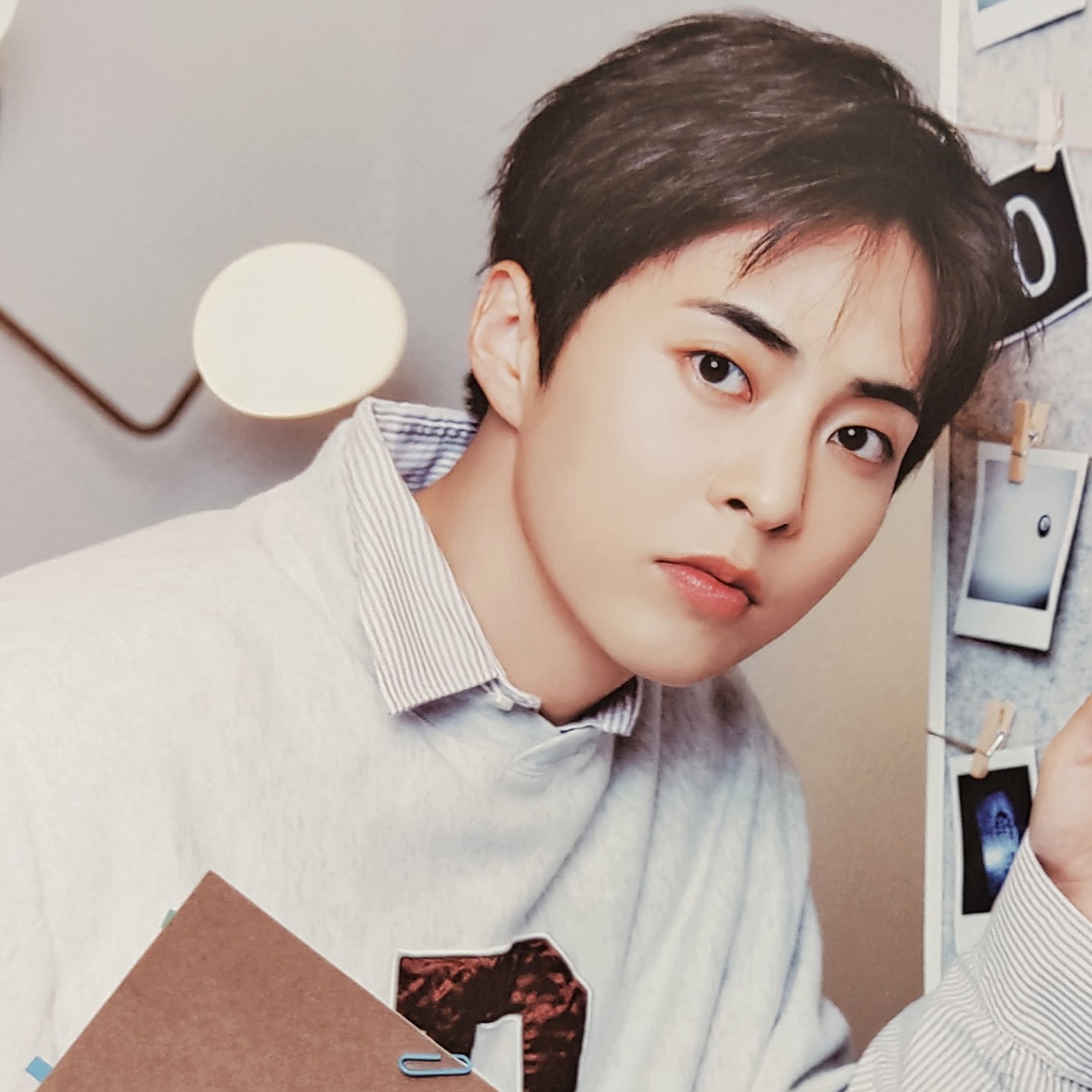 A moment captured by Xiumin (EXO)'s fan