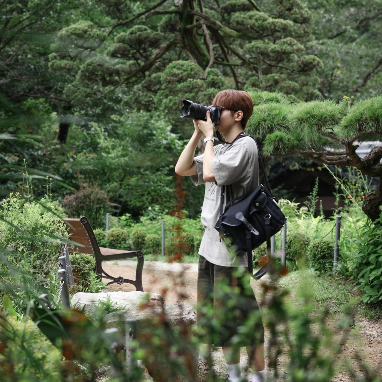 A moment captured by Wonwoo (SEVENTEEN)'s fan