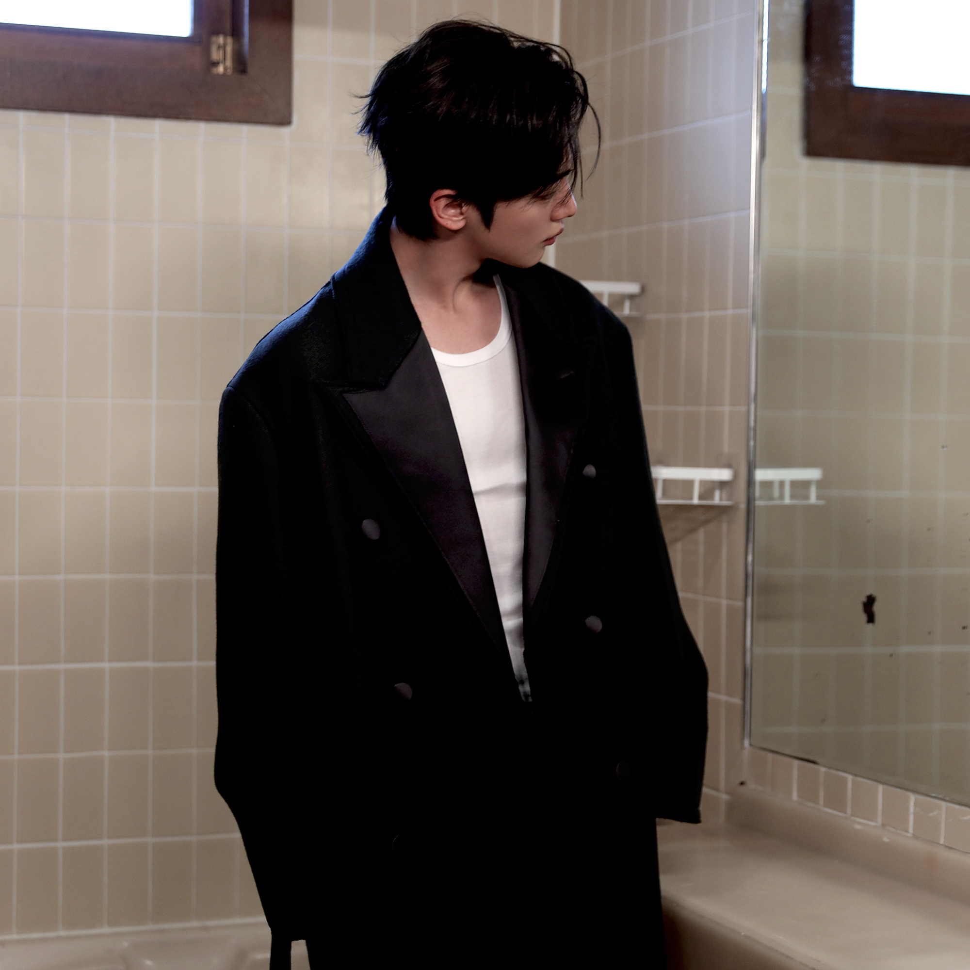 A moment captured by Kim Yohan (WEi)'s fan