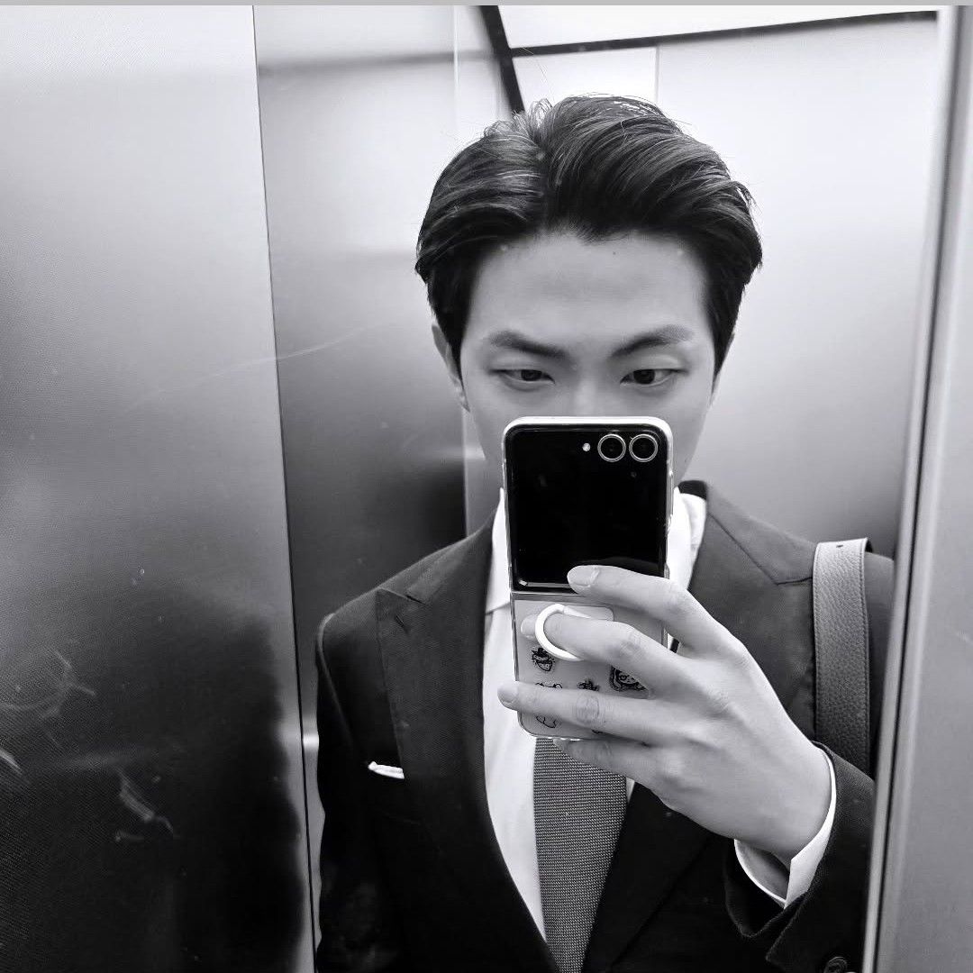 A moment captured by RM (BTS)'s fan