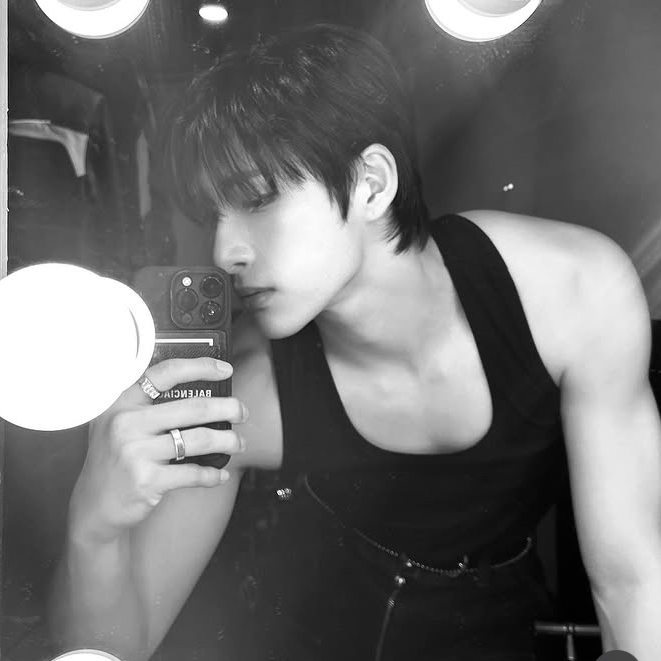 Recent activity shot of Lim Jimin (JUST B)