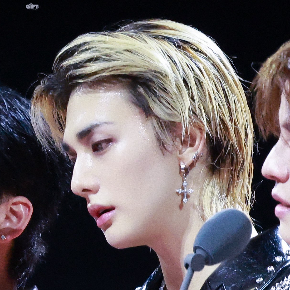 A moment captured by Hyunjin (Stray Kids)'s fan