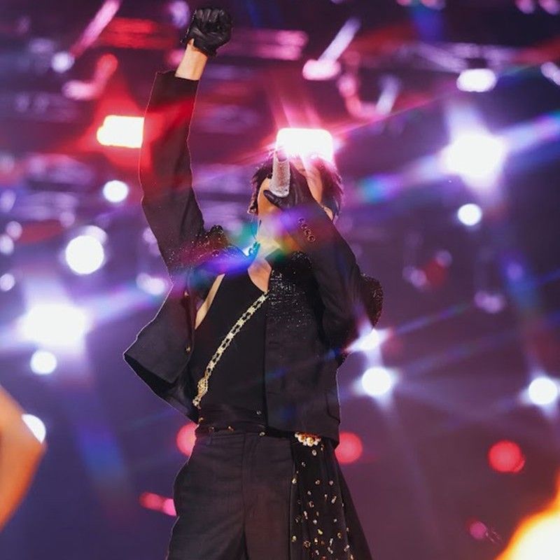 A moment captured by Bambam (GOT7)'s fan