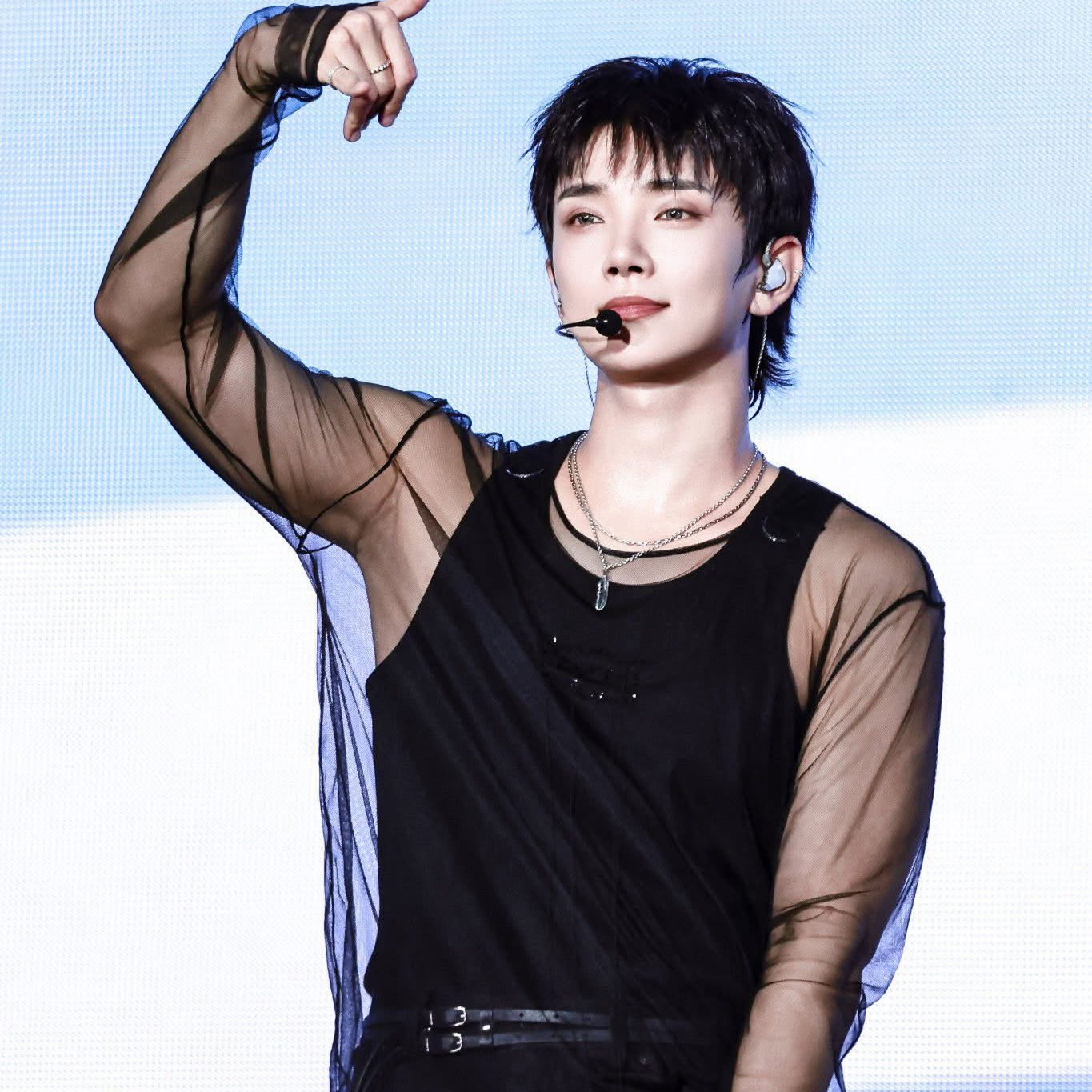Recent activity shot of Joshua (SEVENTEEN)