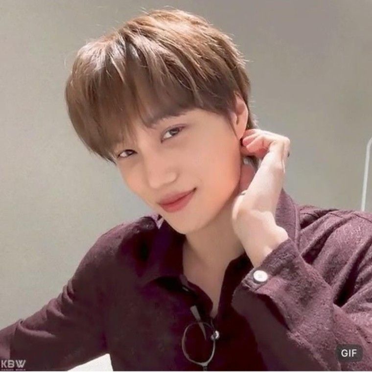 A moment captured by Kai (EXO)'s fan