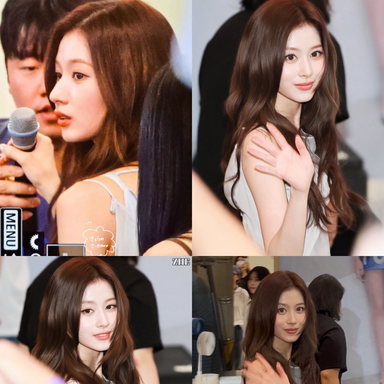 Behind-the-scenes cut of Sana (TWICE)