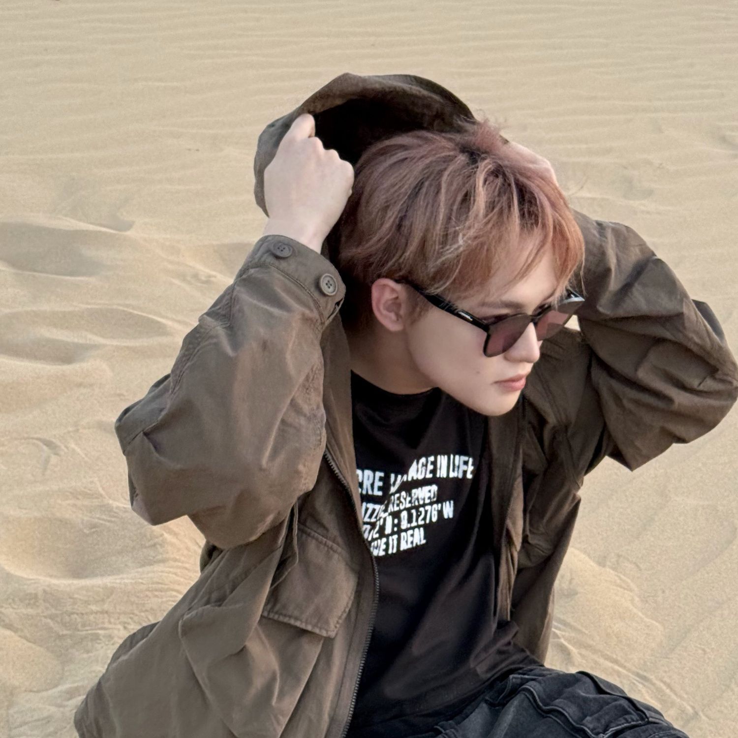 Recent activity shot of Chenle (NCT DREAM)