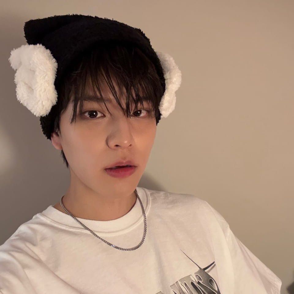 Recent activity shot of Seungmin (Stray Kids)