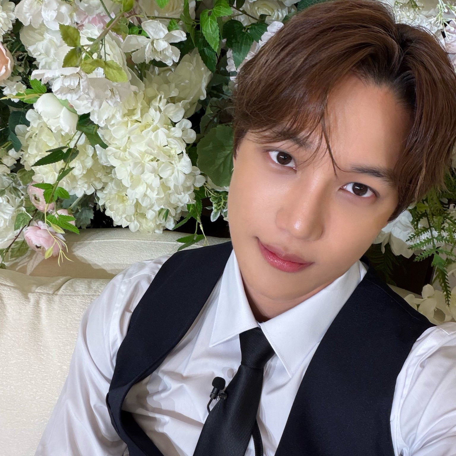 A moment captured by Kai (EXO)'s fan