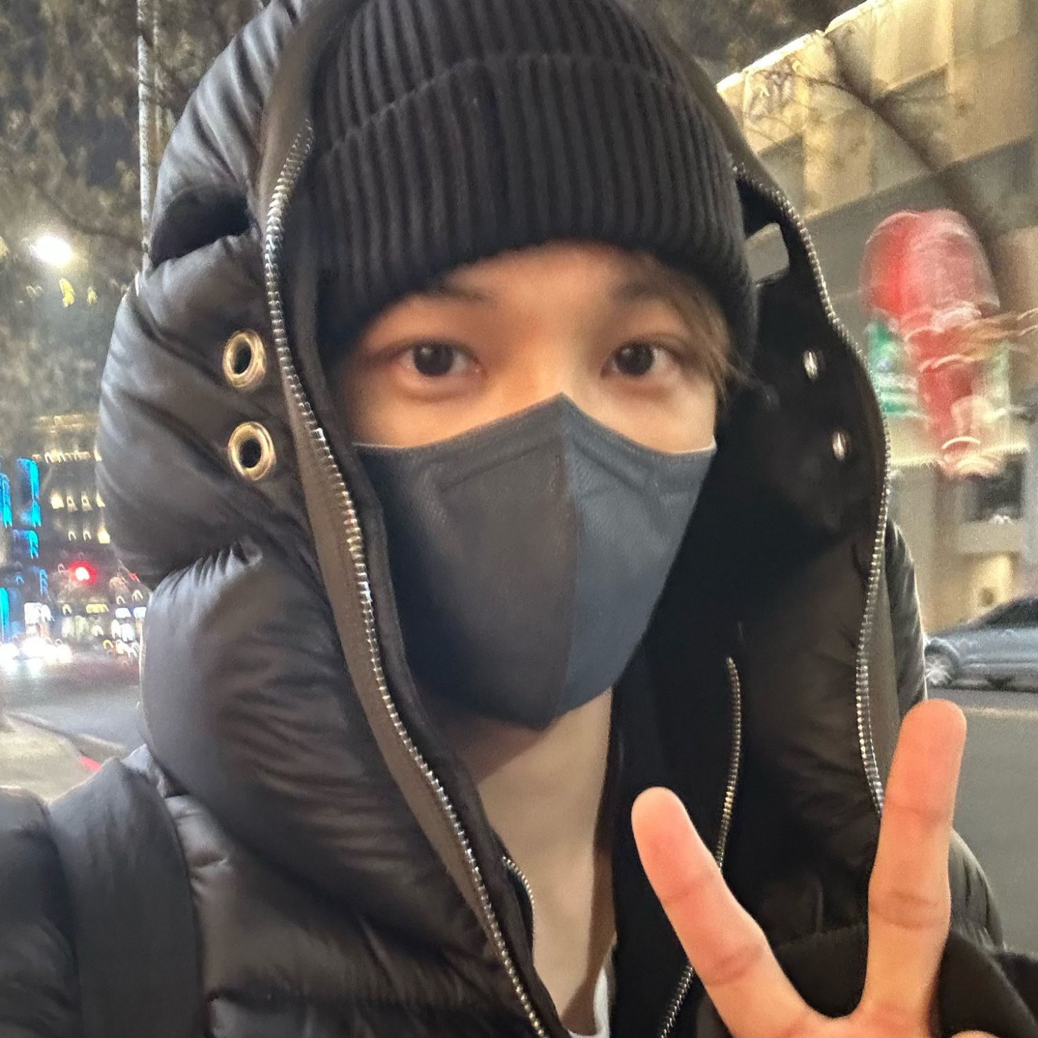 Recent activity shot of Kai (EXO)