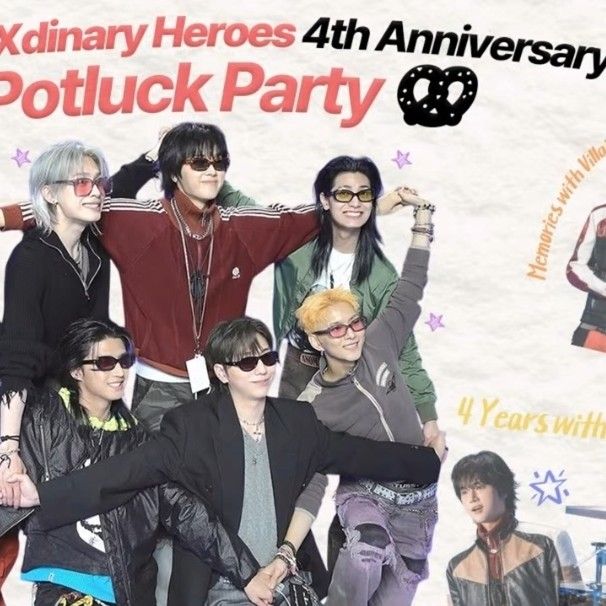 Recent activity shot of Xdinary Heroes