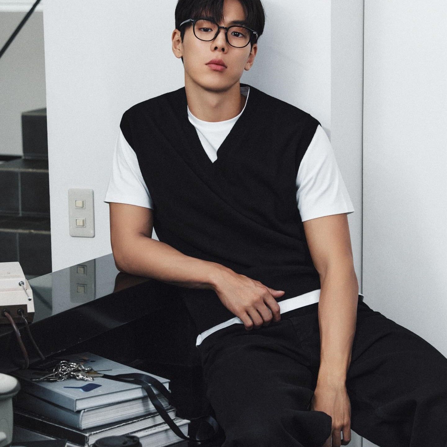 A moment captured by Shownu (MONSTA X)'s fan
