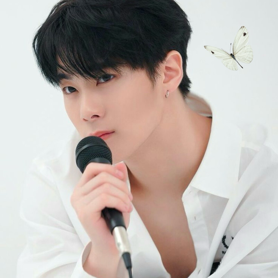 Recent activity shot of Moonbin (ASTRO)
