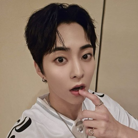 Behind-the-scenes cut of Xiumin (EXO)