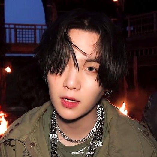 A moment captured by SUGA (BTS)'s fan