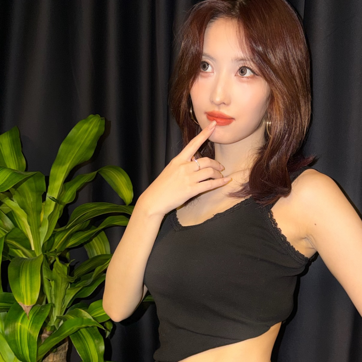Momo (TWICE)粉丝拍下的瞬间