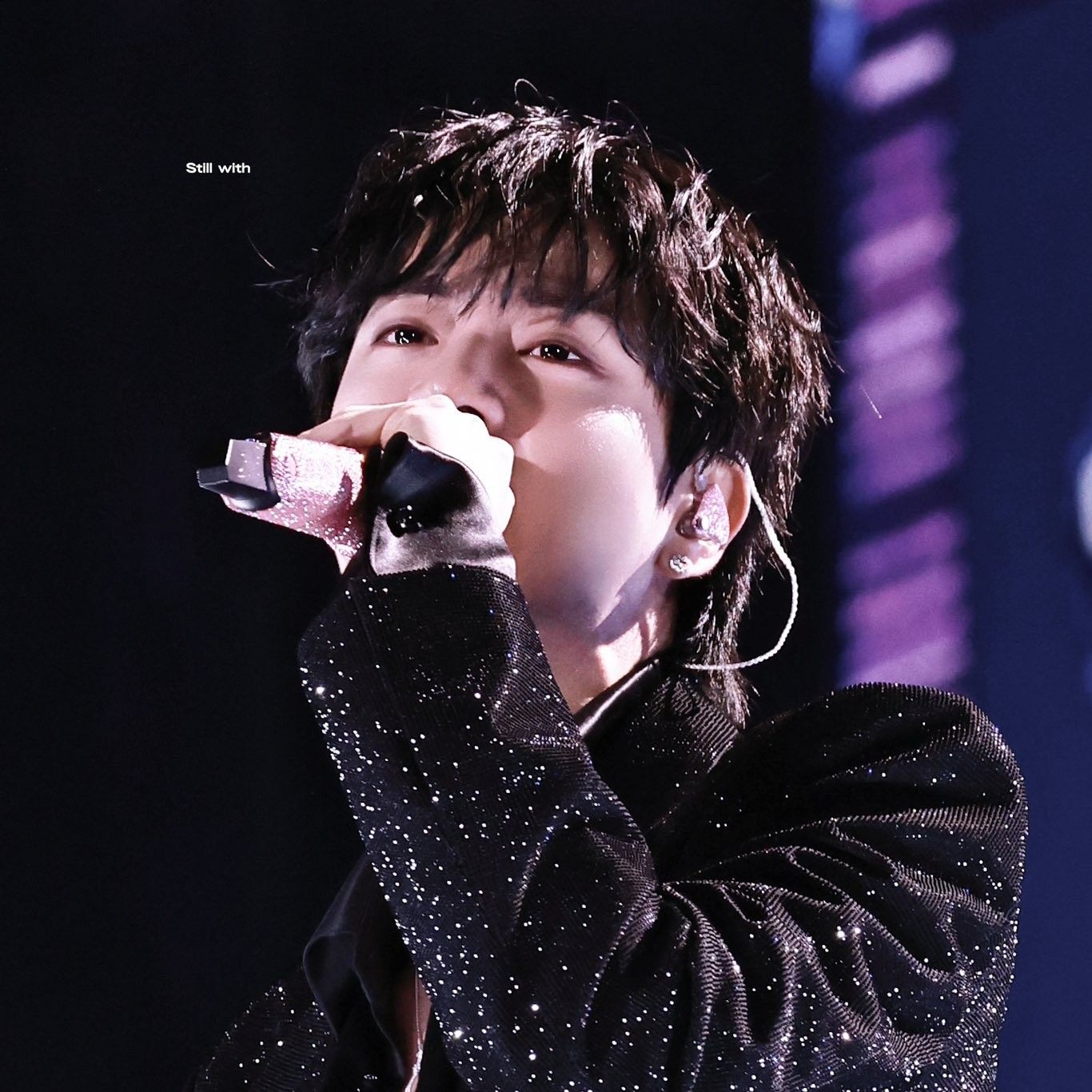 A moment captured by Jin (BTS)'s fan