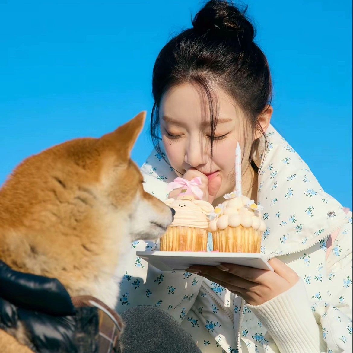 Behind-the-scenes cut of Shuhua (i-dle)
