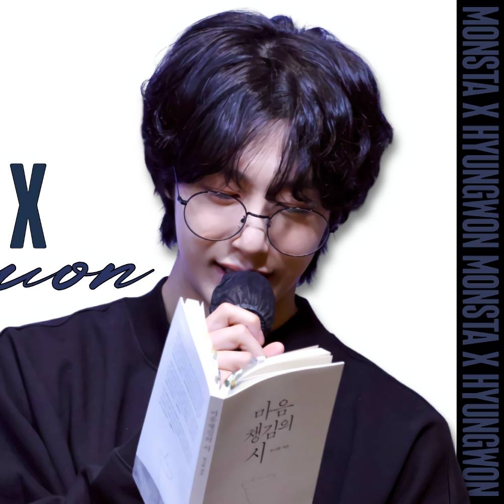 A moment captured by Hyungwon (MONSTA X)'s fan