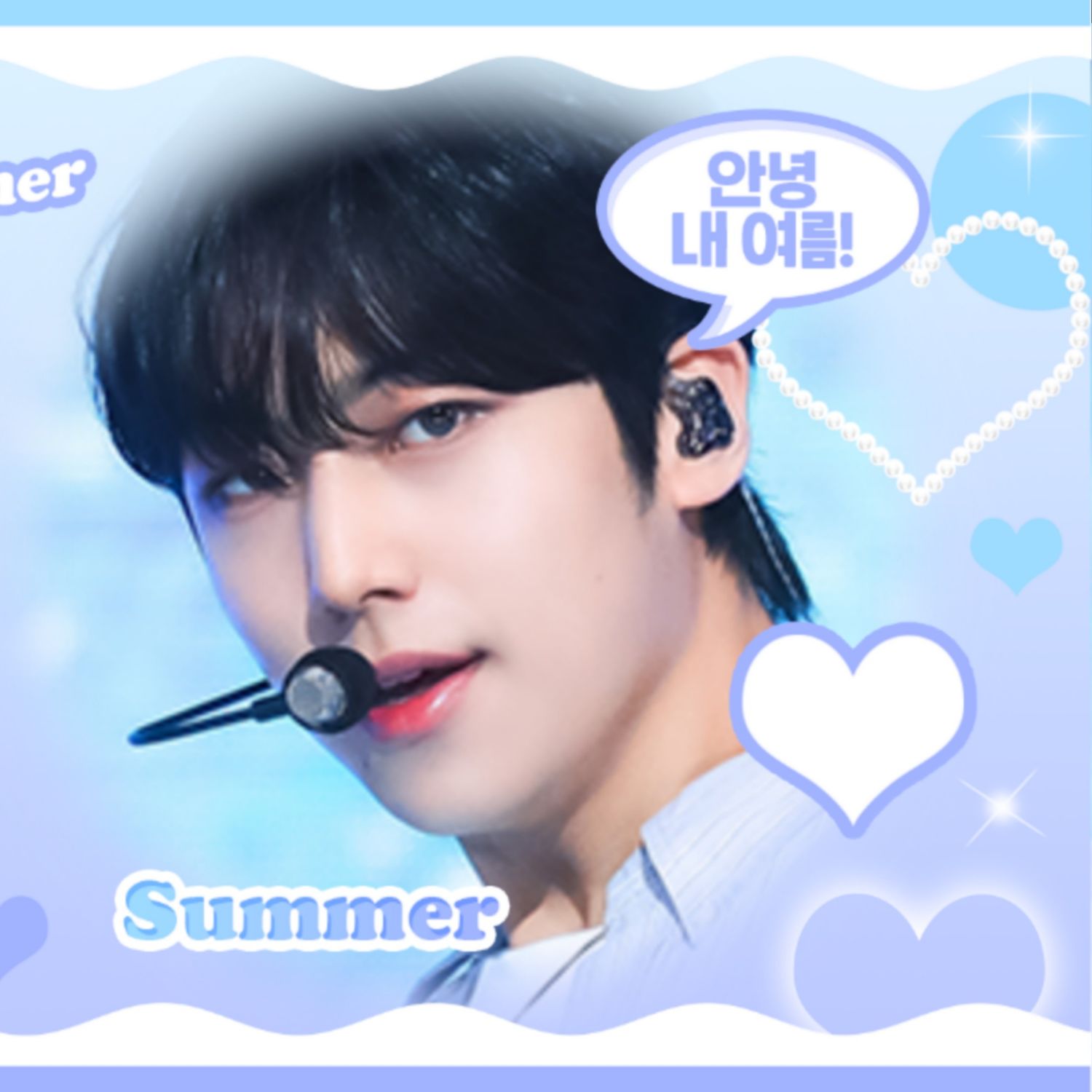 A moment captured by Lee Eunsang (YOUNITE)'s fan