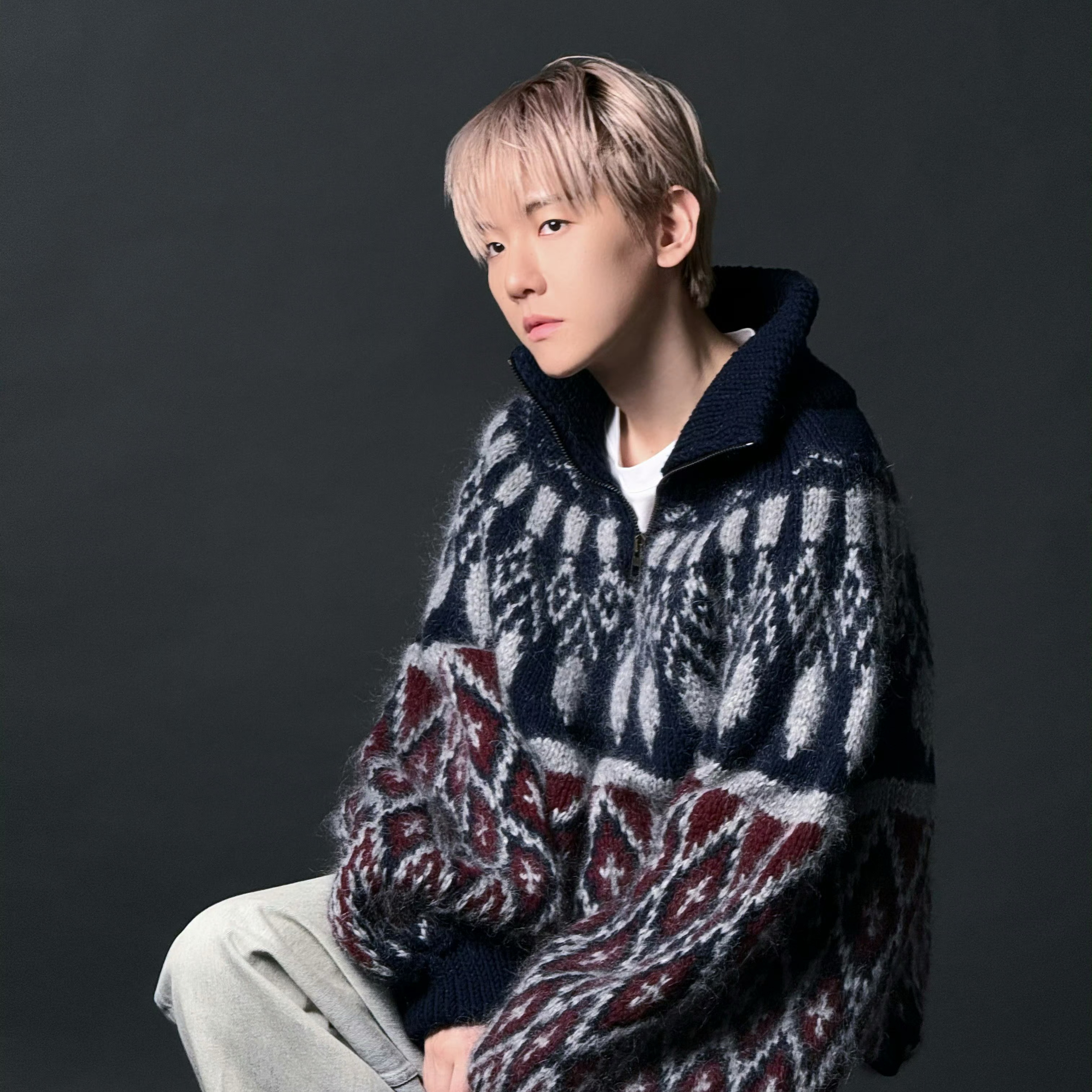 백현 (EXO)의 비하인드 컷