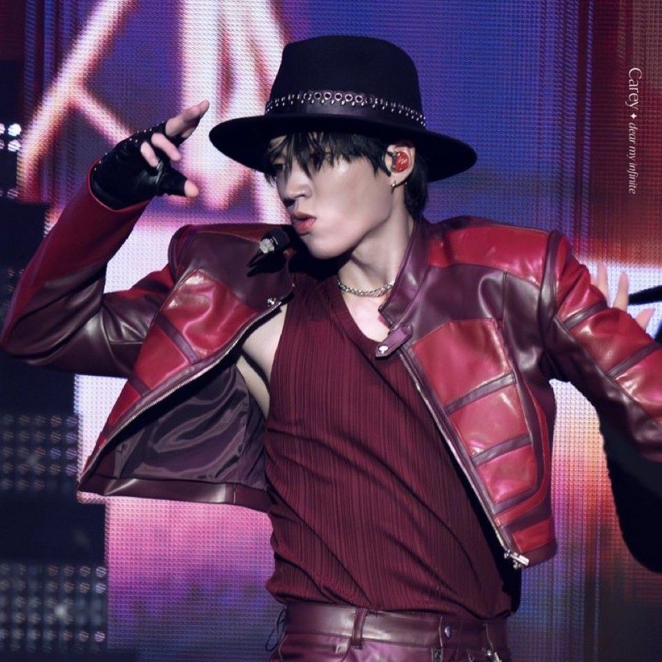 Recent activity shot of Woohyun (INFINITE)