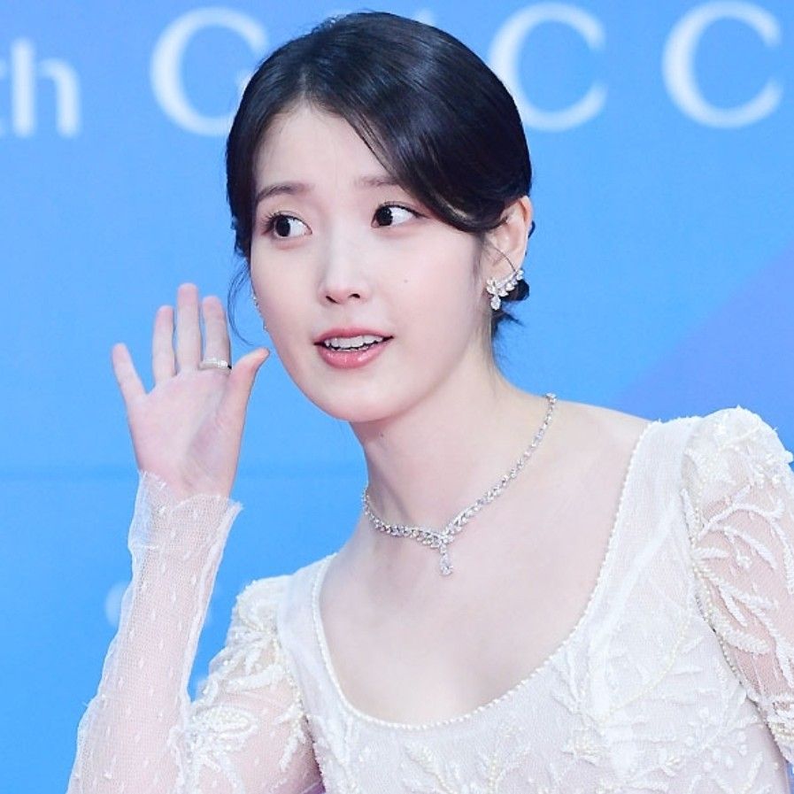 A moment captured by IU's fan