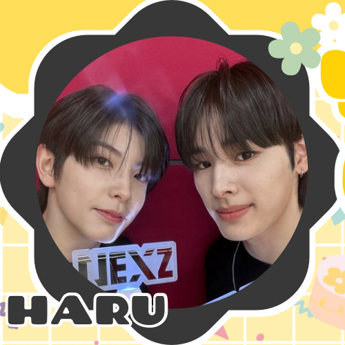 Behind-the-scenes cut of Haru (NEXZ)