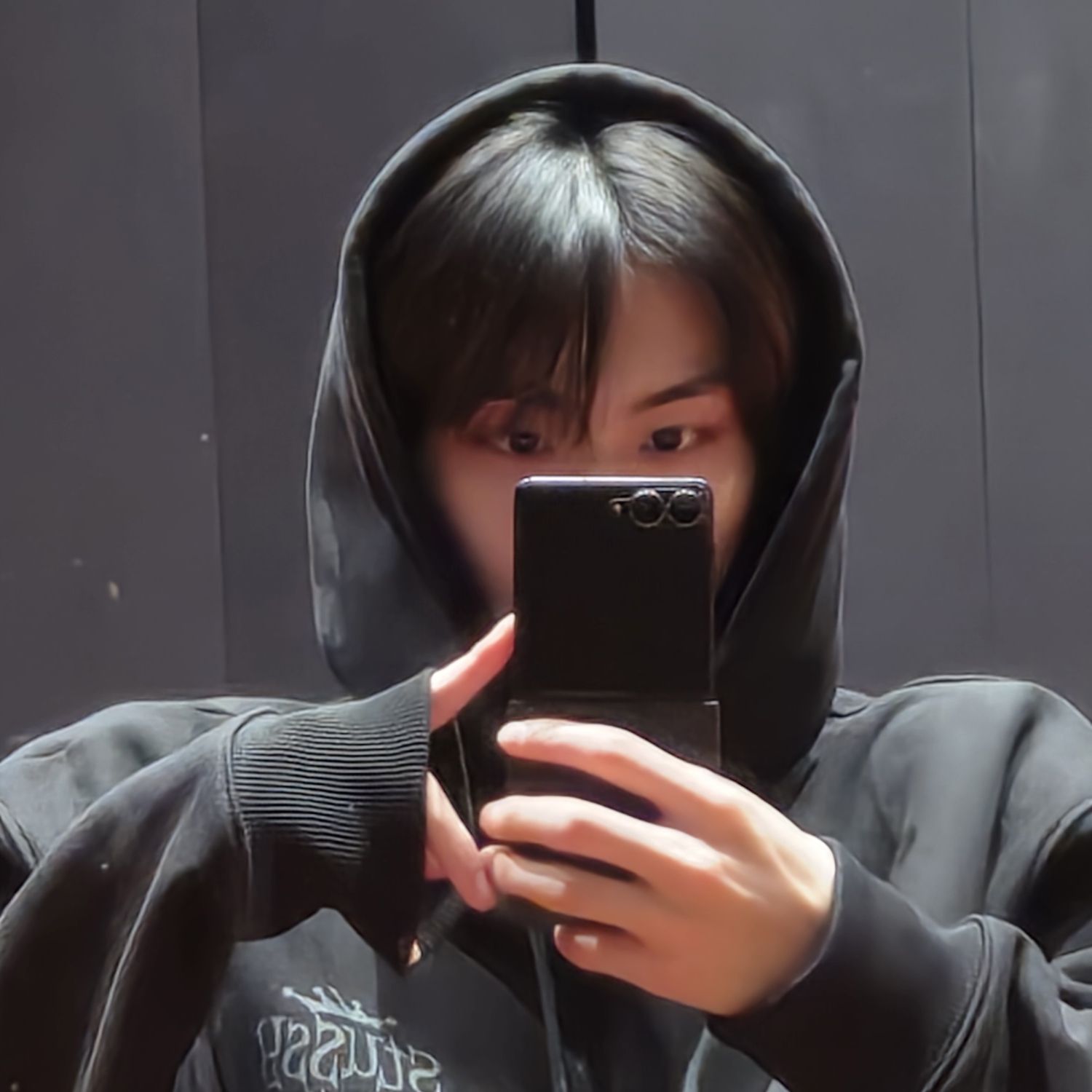 A moment captured by Jungwon (ENHYPEN)'s fan