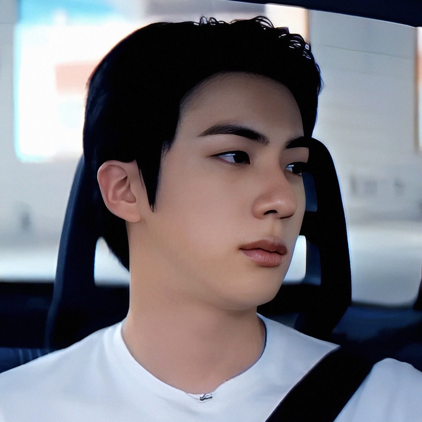 Recent activity shot of Jin (BTS)