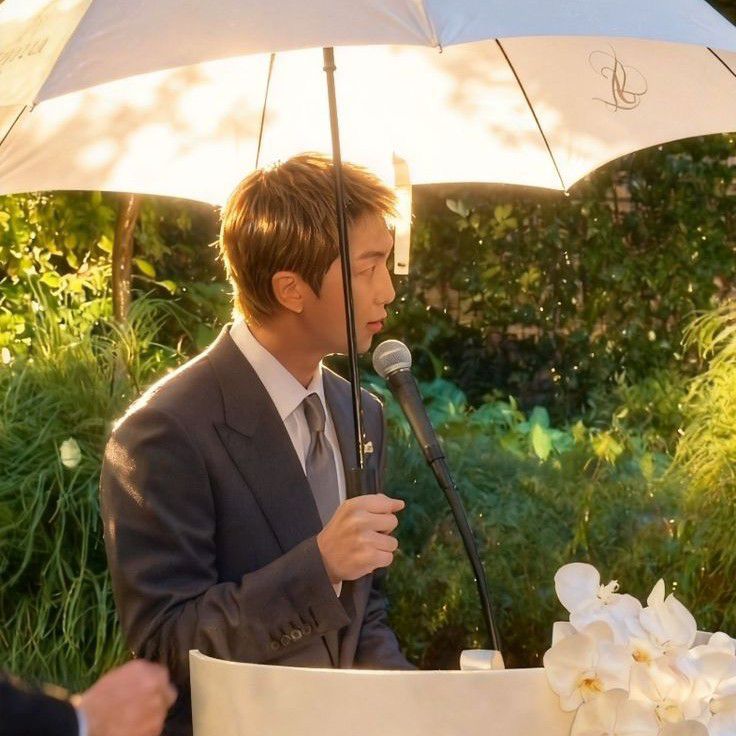 A moment captured by BTS's fan