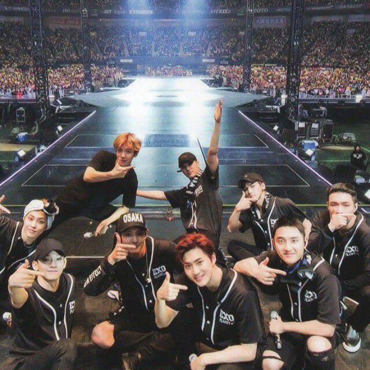A moment captured by EXO's fan