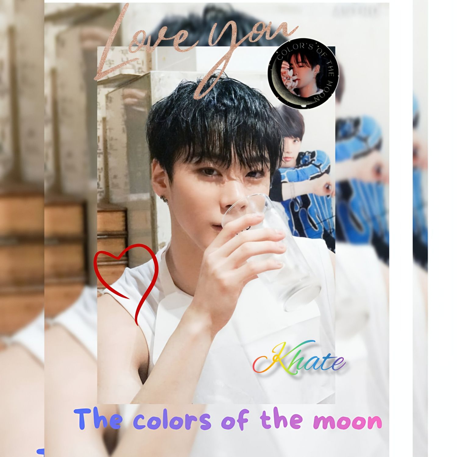 A moment captured by Moonbin (ASTRO)'s fan