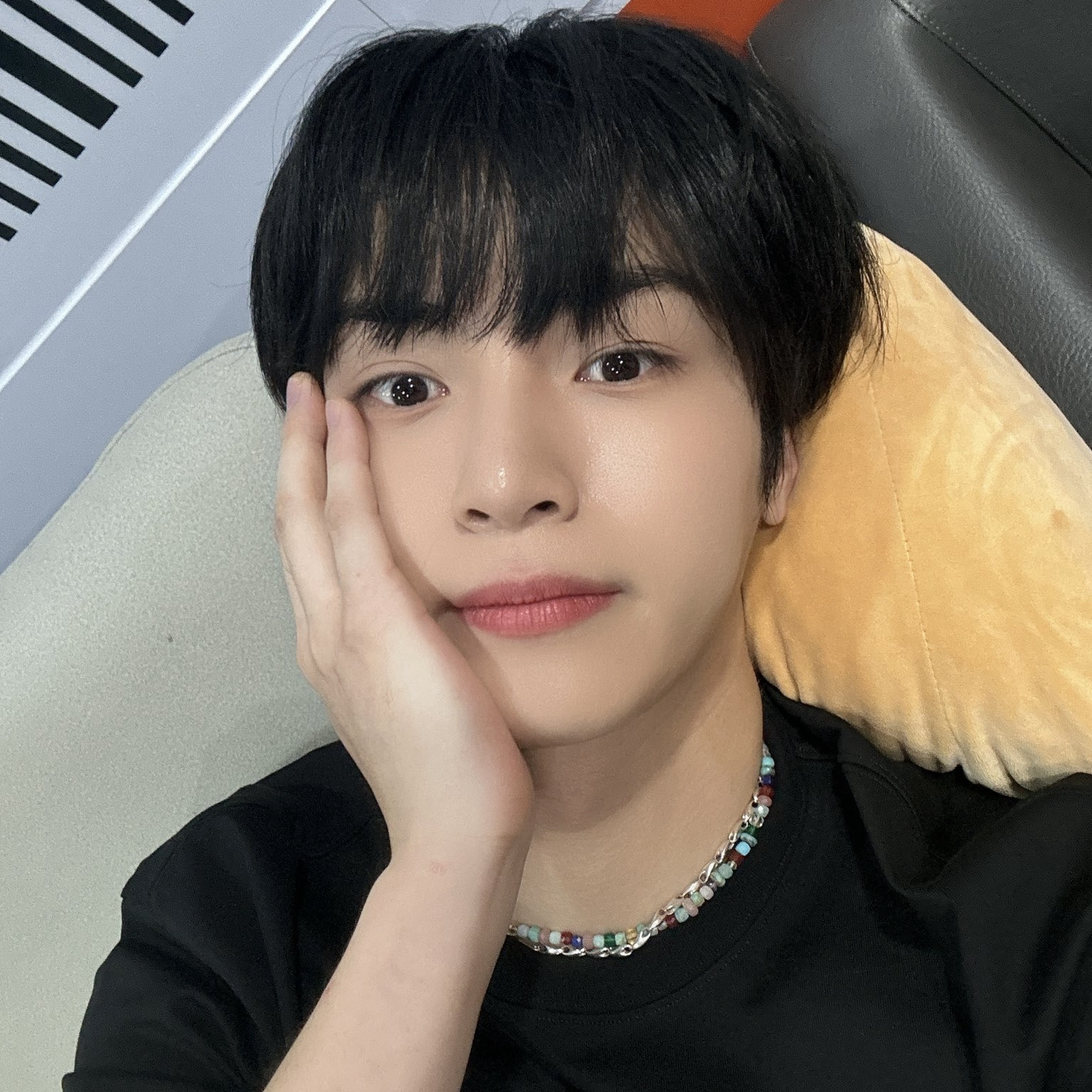 A moment captured by HANGYEOM (OMEGA X)'s fan