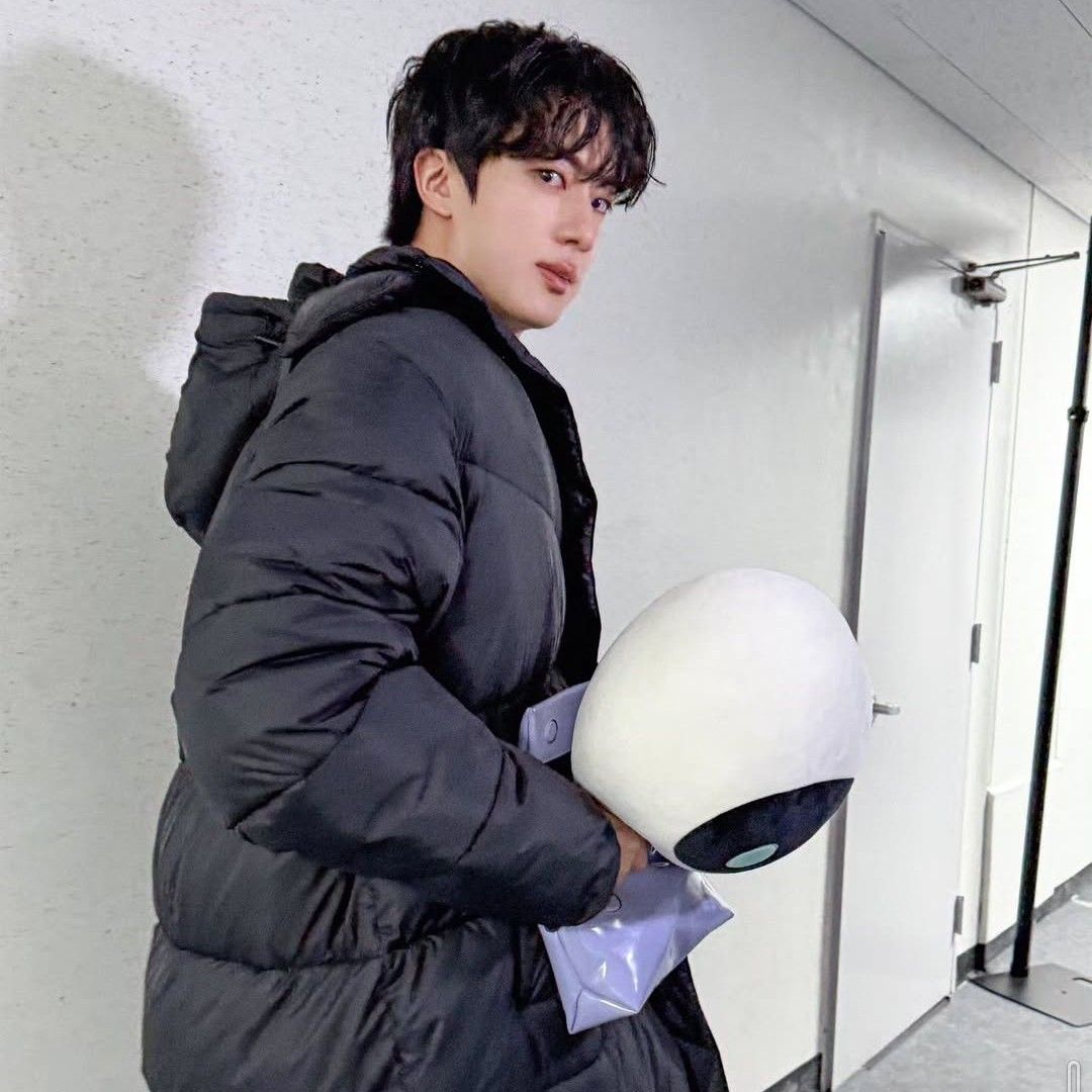 Jin (防弹少年团)粉丝拍下的瞬间