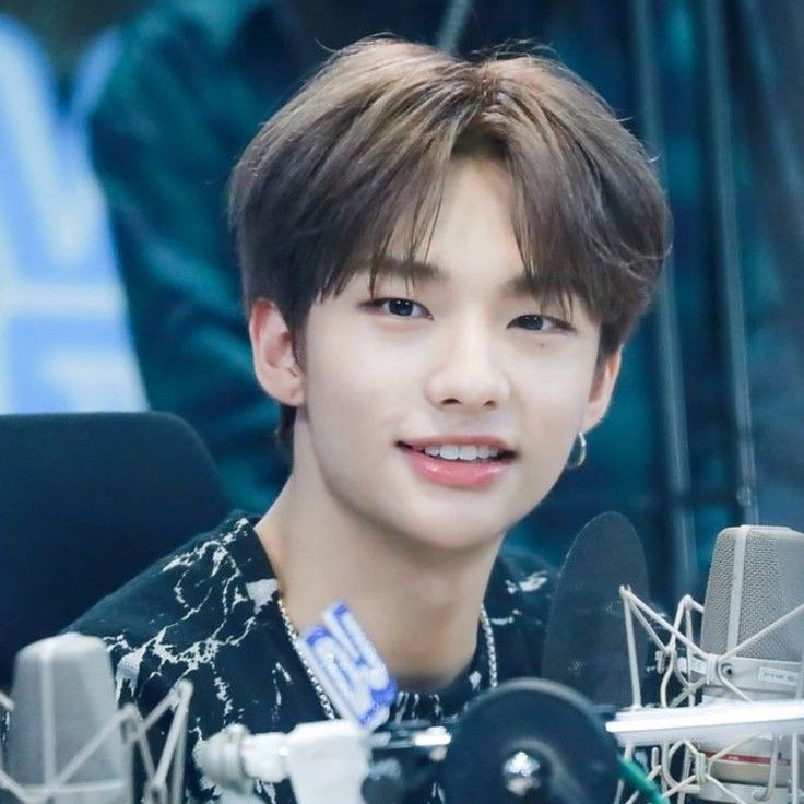 Recent activity shot of Hyunjin (Stray Kids)