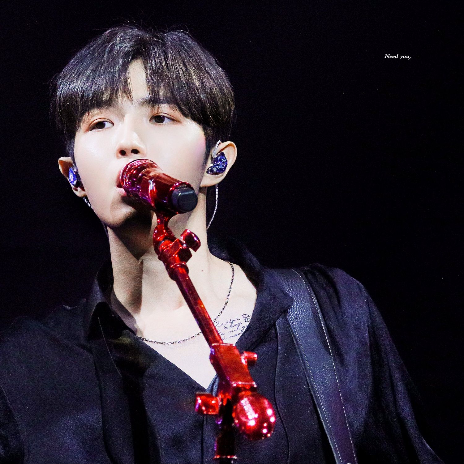 A moment captured by Kim Jaehwan's fan