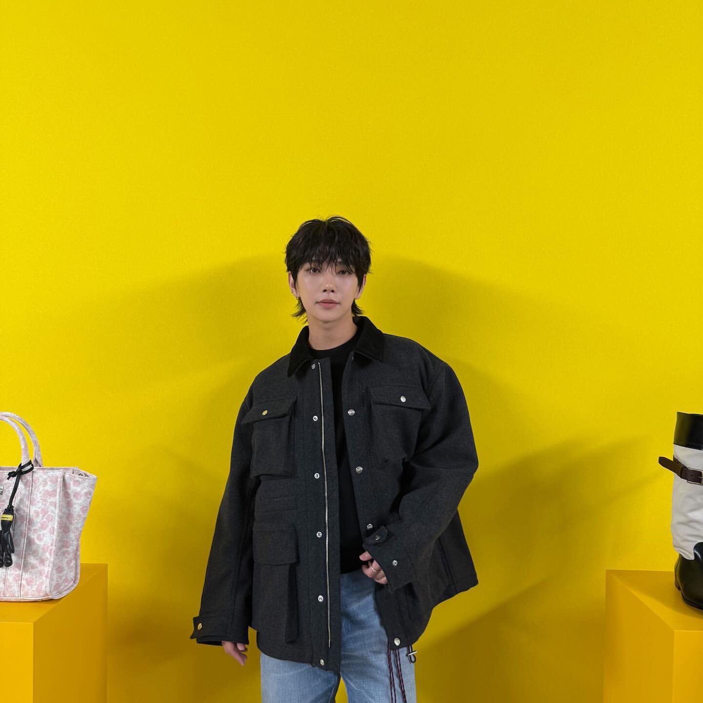 Recent activity shot of Joshua (SEVENTEEN)
