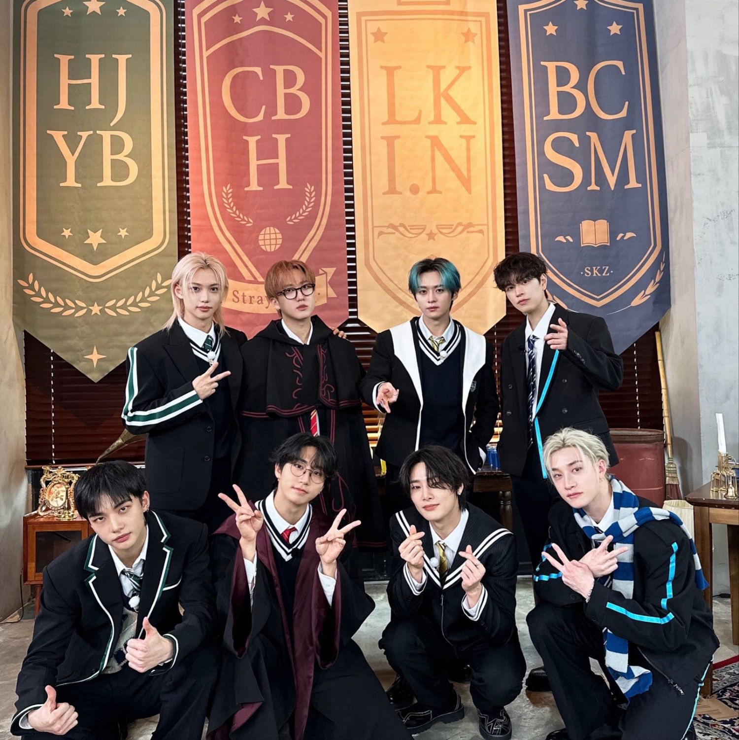 Stray Kidsの舞台裏ショット