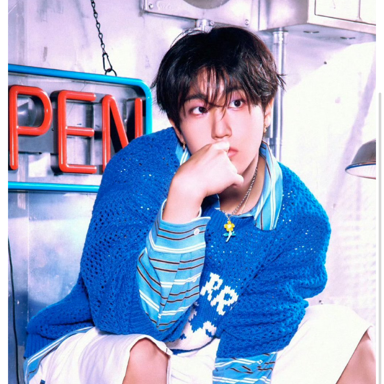 한 (Stray Kids)의 비하인드 컷