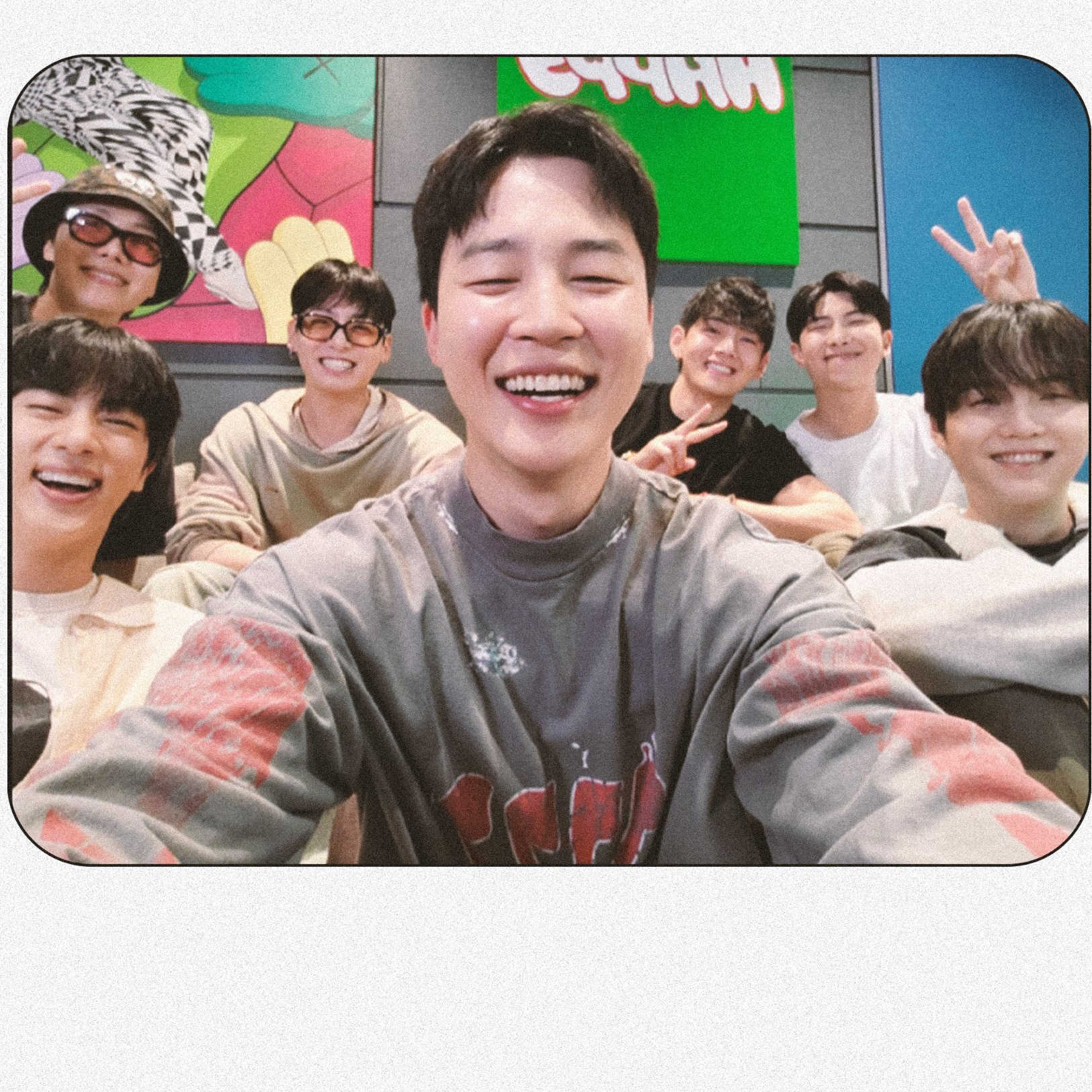 방탄소년단의 비하인드 컷