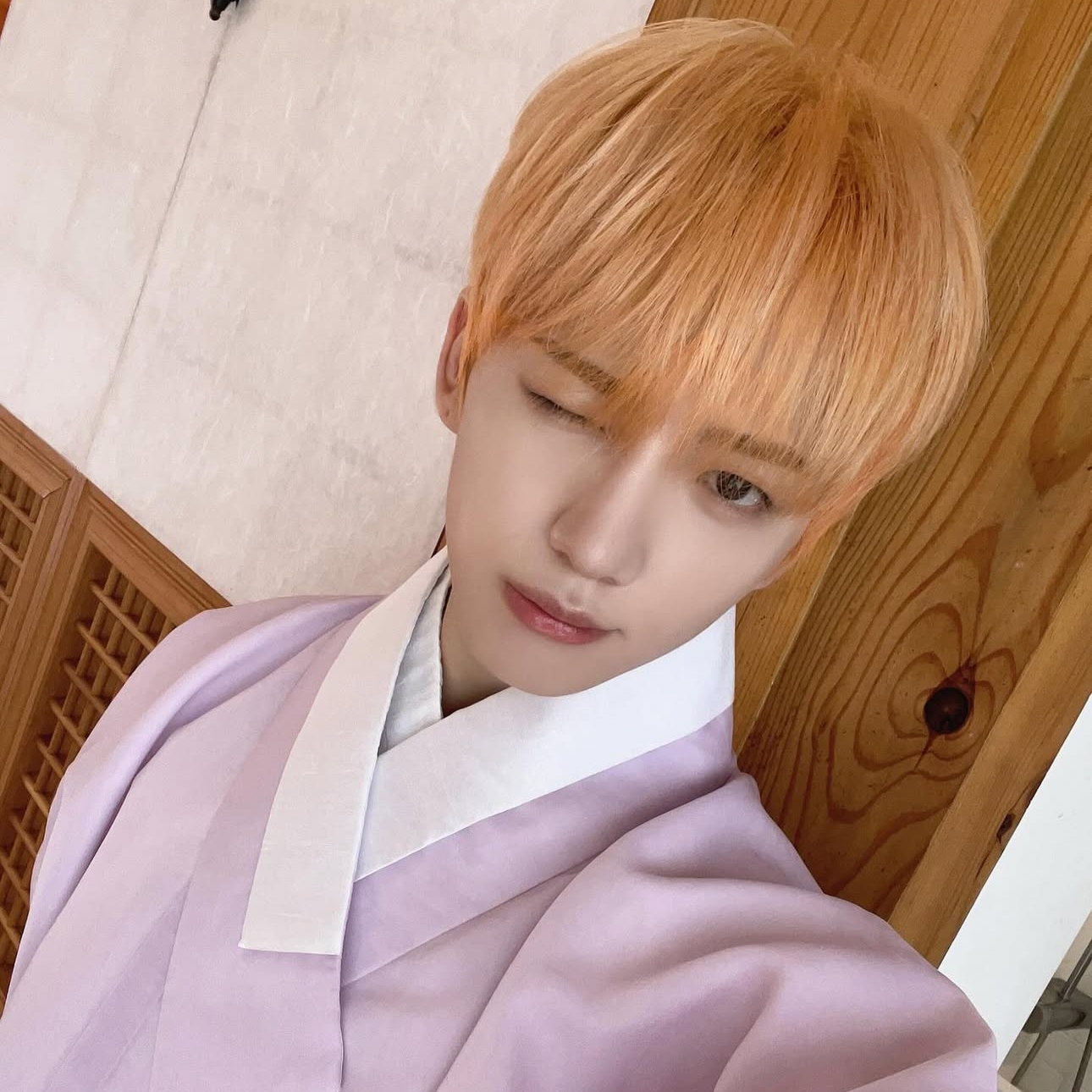 Recent activity shot of Minjae (Xikers)