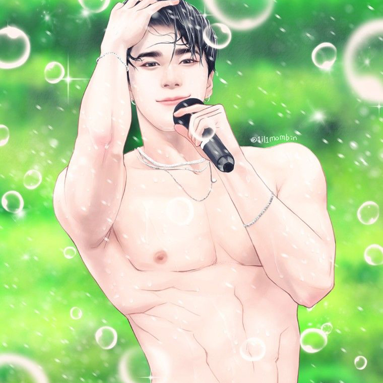 A moment captured by Moonbin (ASTRO)'s fan